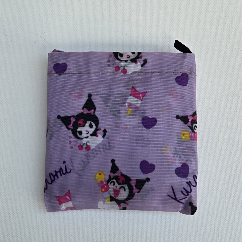 Kuromi Shopping Tote Sanrio Hello Kitty Purple NWT - Picture 2 of 2